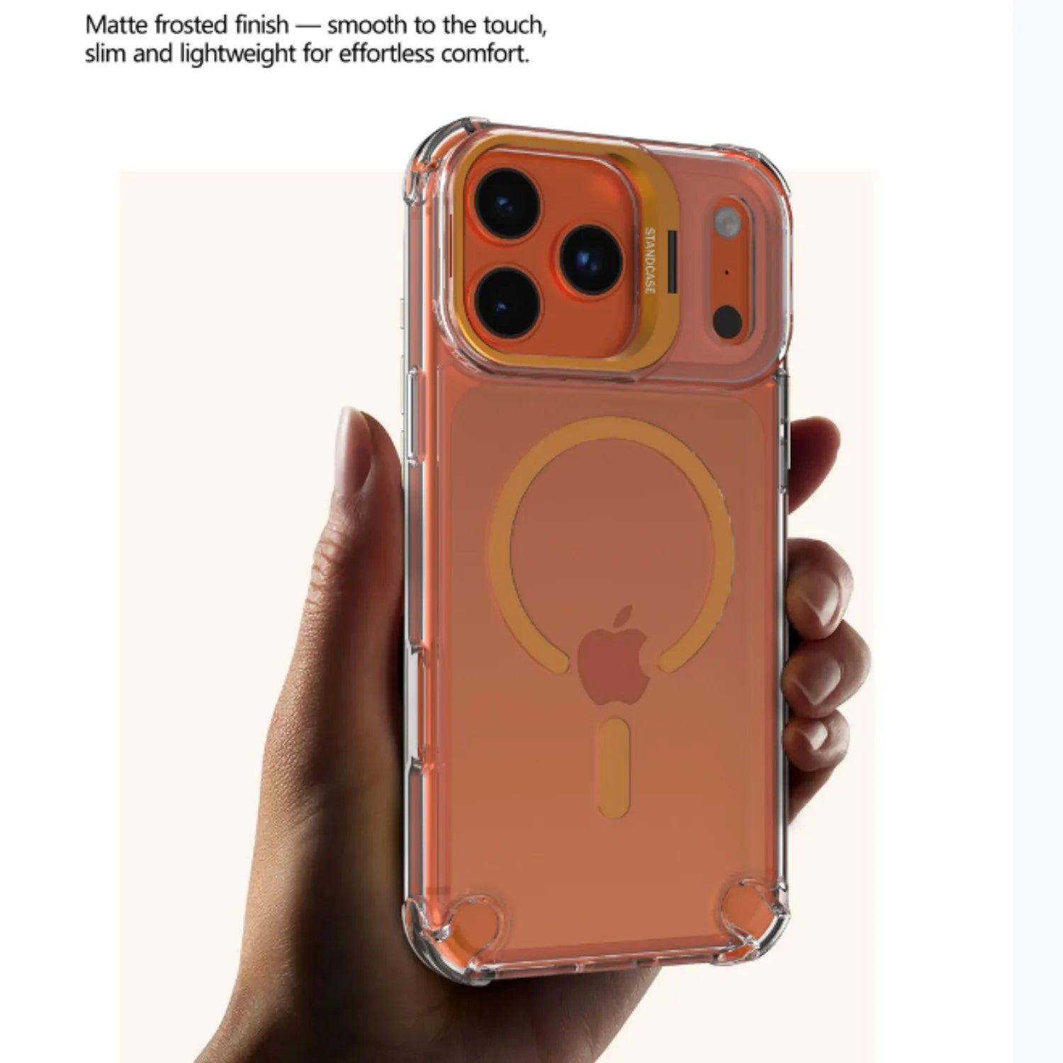 Magnetic Clear Stand Case for iPhone 17 Pro Max 17 Pro 17 Air - sky-case