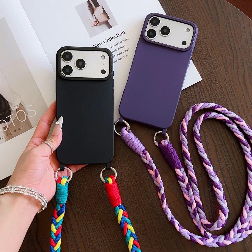 Crossbody Lanyard Rope Case - sky-case