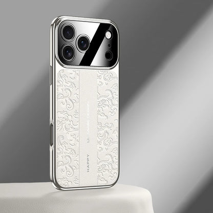 Luxurious Leather Electroplated Case - sky-case