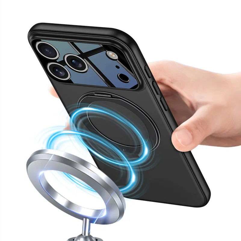 360° Rotating Magnetic Stand Case - sky-case