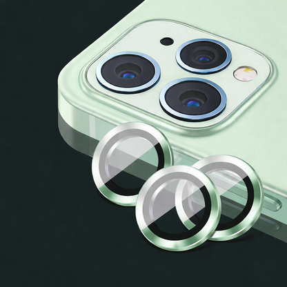 Camera Lens Protectors Camera Metal Ring Glass Protective Cap