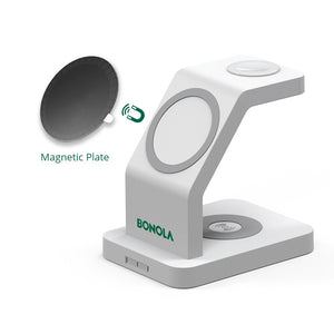 White Magnet plate