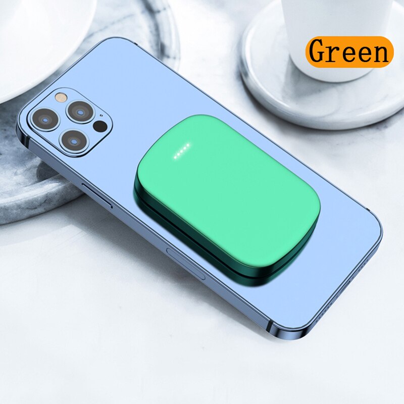 MagSafe Wireless Battery Pack -10,000 mAh/5,000 mAh - All Phone Models Green / 5000mAh - sky-case