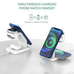 magsafe 3 charging port Magnetic Fast Station Wireless Charger - sky-case