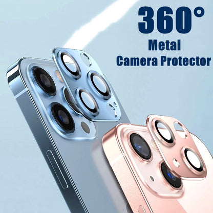 Full Cover Camera Lens Protector on For All iPhone Tempered Glass - sky-case