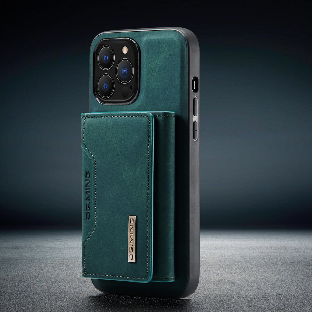 2 in 1 Leather Detachable Back Cover for All iPhone Models - sky-case