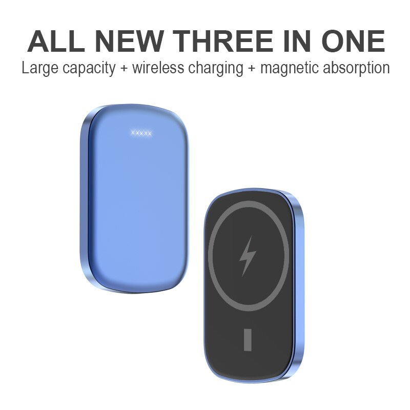 10000mAh Magnetic Wireless Power Bank - Compatible with All Phone Models - sky-case