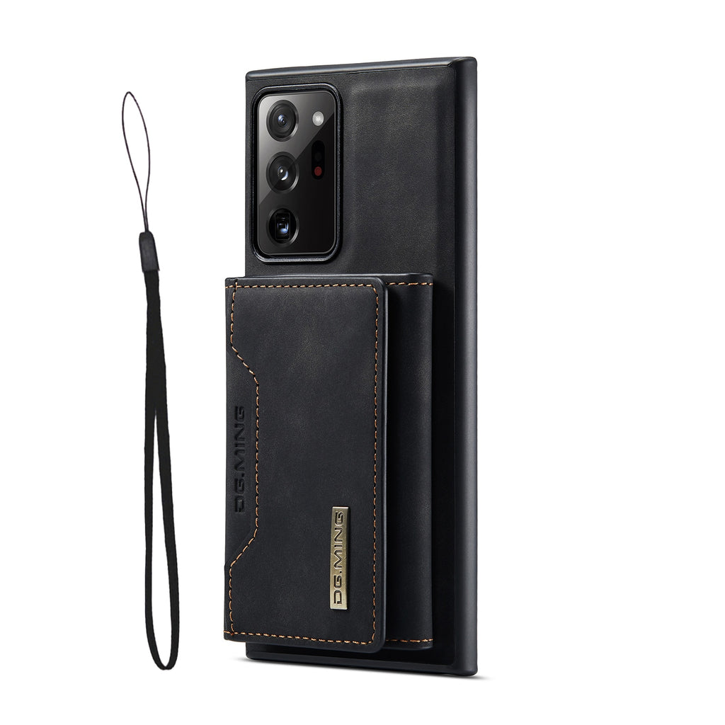 2 in 1 Leather case Detachable Back Cover For Samsung Galaxy Black / Case & Strap / For Galaxy Note 20 - sky-case