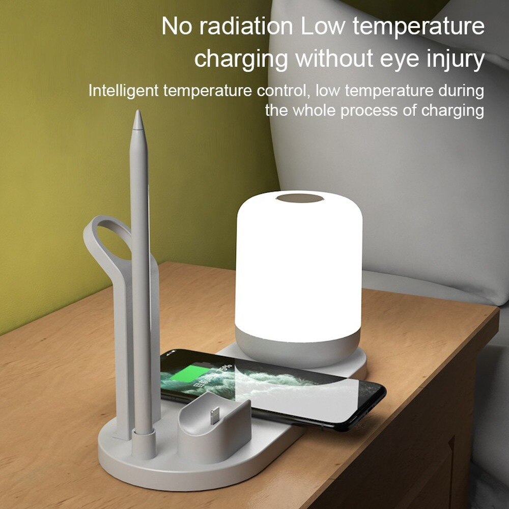 Fast Wireless Charger 10W 3 in 1 Charging Stand Holder - sky-case
