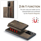 2 in 1 Leather case Detachable Back Cover For Samsung Galaxy - sky-case