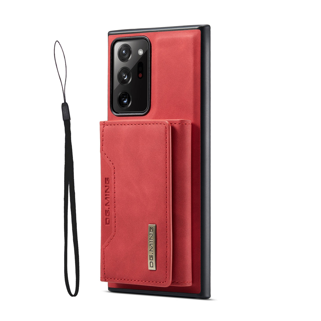 2 in 1 Leather case Detachable Back Cover For Samsung Galaxy Red / Case & Strap / For Galaxy Note 20 - sky-case