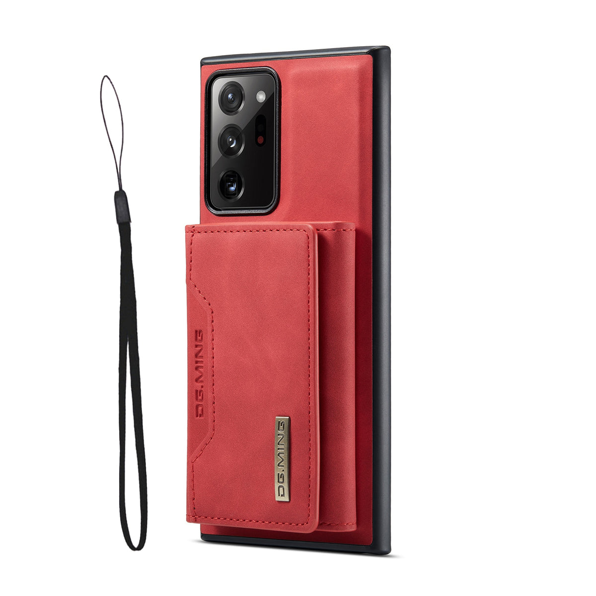 2 in 1 Leather case Detachable Back Cover For Samsung Galaxy Red / Case & Strap / For Galaxy Note 20 - sky-case
