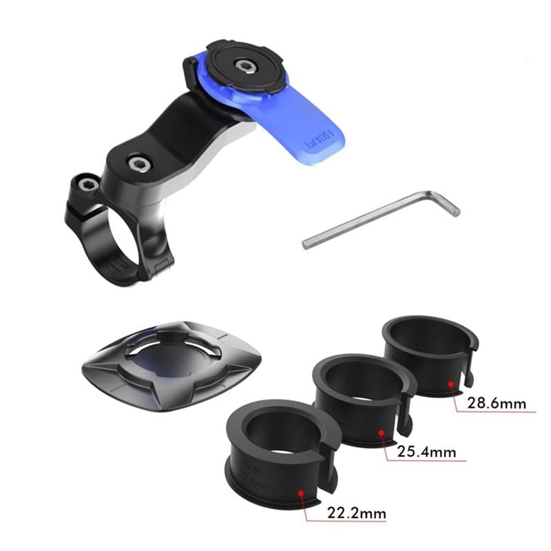 GearRider: Ultimate Bike Phone Holder and Accessories Kit Holder-Blue - sky-case
