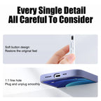 Silicone Case For iPhone 15 14 13 12 11 Pro Max Shockproof Cover - sky-case