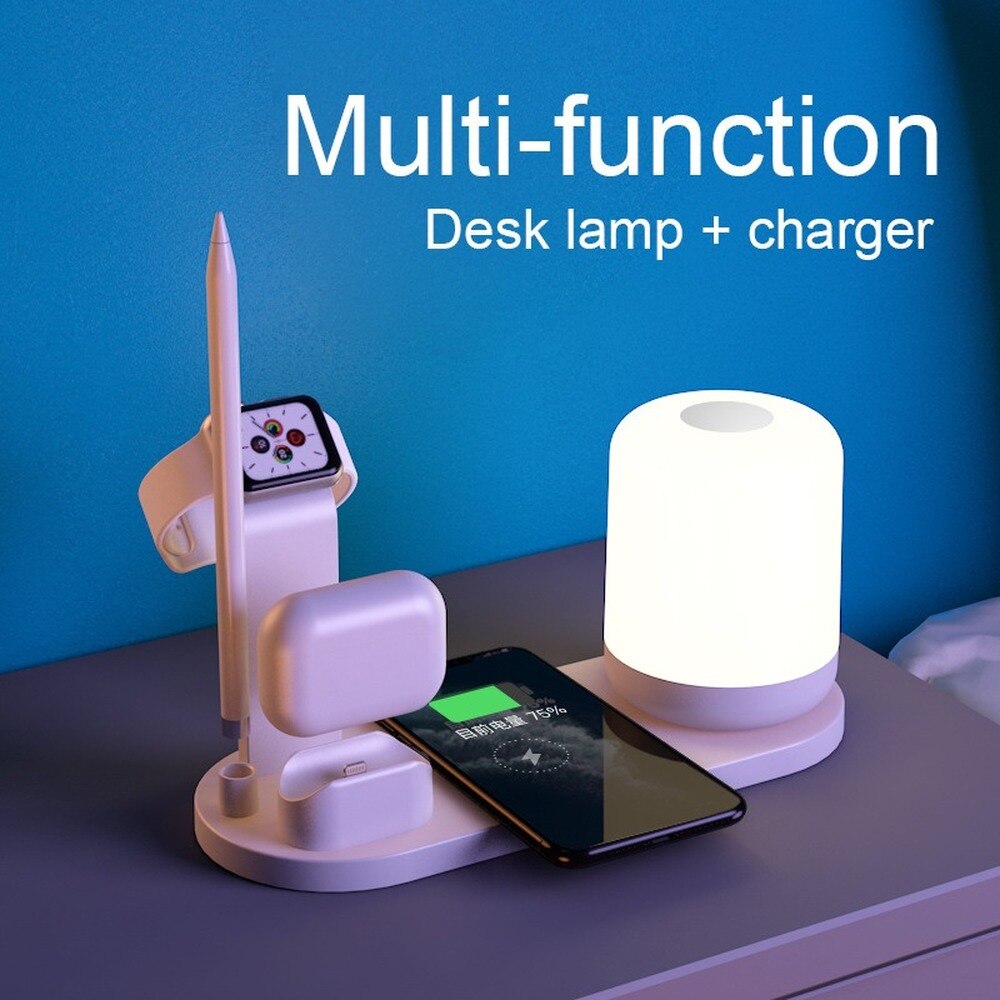 Fast Wireless Charger 10W 3 in 1 Charging Stand Holder - sky-case