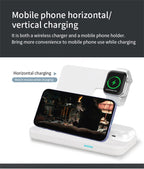 30W Qi Wireless Charger Stand 3 In 1 Qi Fast Charging Dock Station - sky-case