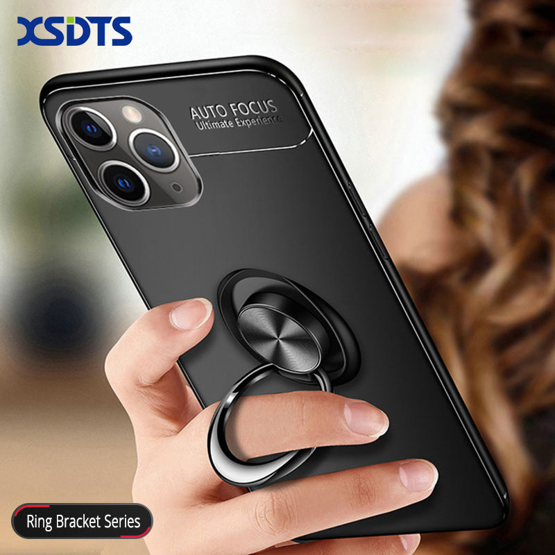Silicone Case Magnetic Bracket Car Phone Stand Cover - sky-case