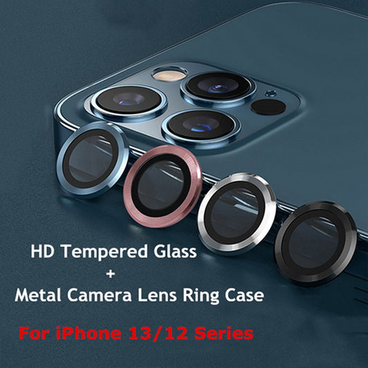 Camera Lens Protectors Camera Metal Ring Glass Protective Cap - sky-case