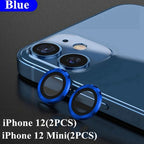 Camera Lens Protectors Camera Metal Ring Glass Protective Cap - sky-case