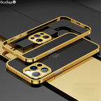 Lens Frame Shockproof Metal + Luxury Case Stainless Steel Metal - sky-case