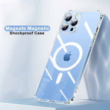 Magsafe Magnetic Wireless Charging Case Shockproof Protective Cover For iPhone 13 / Shockproof - sky-case